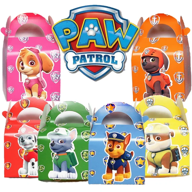 Event Party - Paw Patrol Geburtstags-Geschenktüten, Partyartikel, Geburtstagsdeko, Papier-Geschenktüten