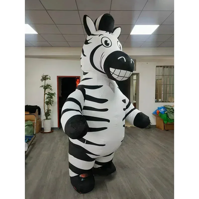 Aufblasbares Zebra-Maskottchen – Event & Party Supply Bewertung und Preis