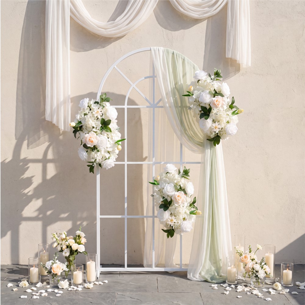Uflower Rosen-Grün-Blumenreihe – Flower Wall Panel Bewertung und Preis