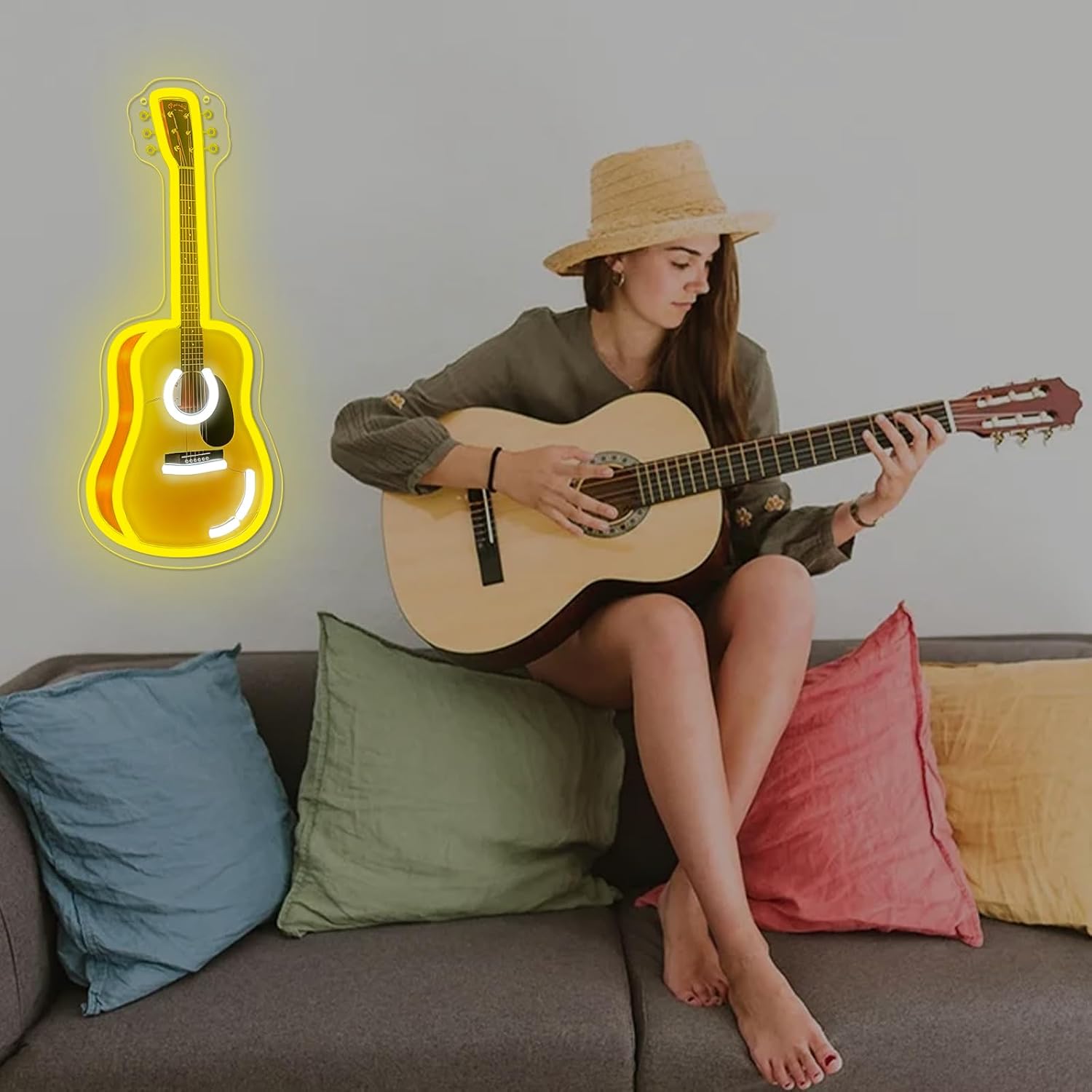 Akustische Gitarre LED-Neonsch – Neon Sign Party Bewertung und Preis